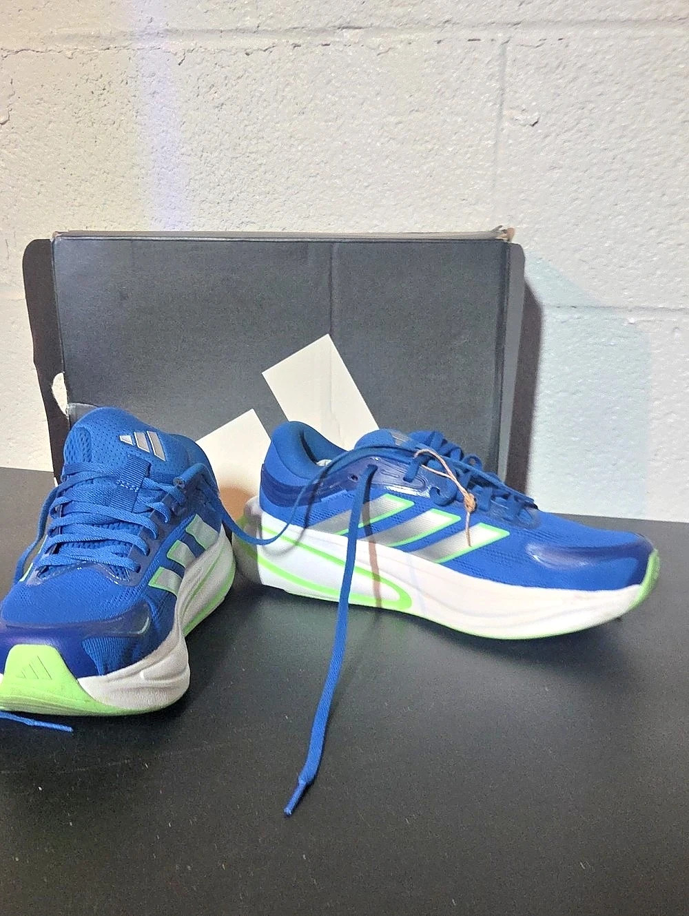 adidas Response 2M Athletic Shoes Blue & Green US 7.5